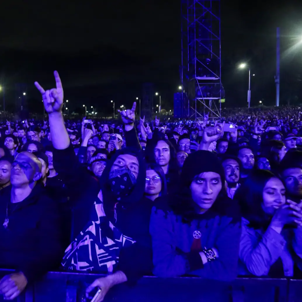 Junio 21 de 2025. En el Parque Simón Bolívar se lleva a cabo la primera fecha del Festival Rock al Parque 2025, en su edición número 29. (Colprensa - Catalina Olaya)