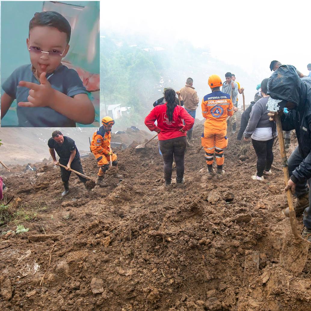 Emanuel es la víctima 22 recuperada bajo tierra en la tragedia de Granizal. FOTO: CAMILO SUÁREZ