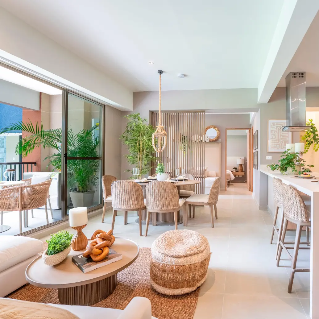 Apartamento modelo Llano kristal. FOTO: Renders ilustrativos del proyecto 