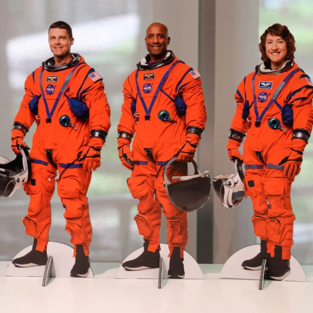 Artemis II está integrada por un equipo multidisciplinario de cuatro astronautas. FOTO: Getty