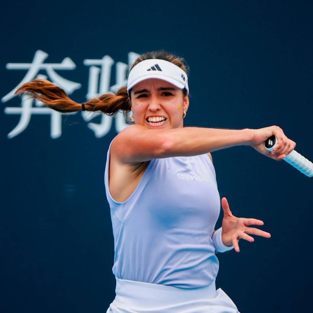 Camila Osorio avanza a tercera ronda del WTA 100 de Beijing. Foto: GETTY