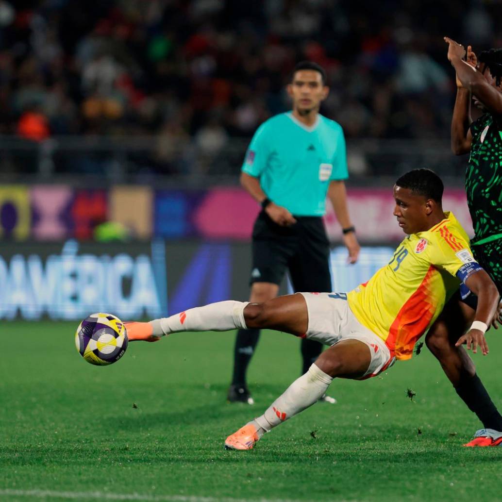 Colombia hizo más por el triunfo en el primer tiempo, pero no definió bien. FOTO GETTY