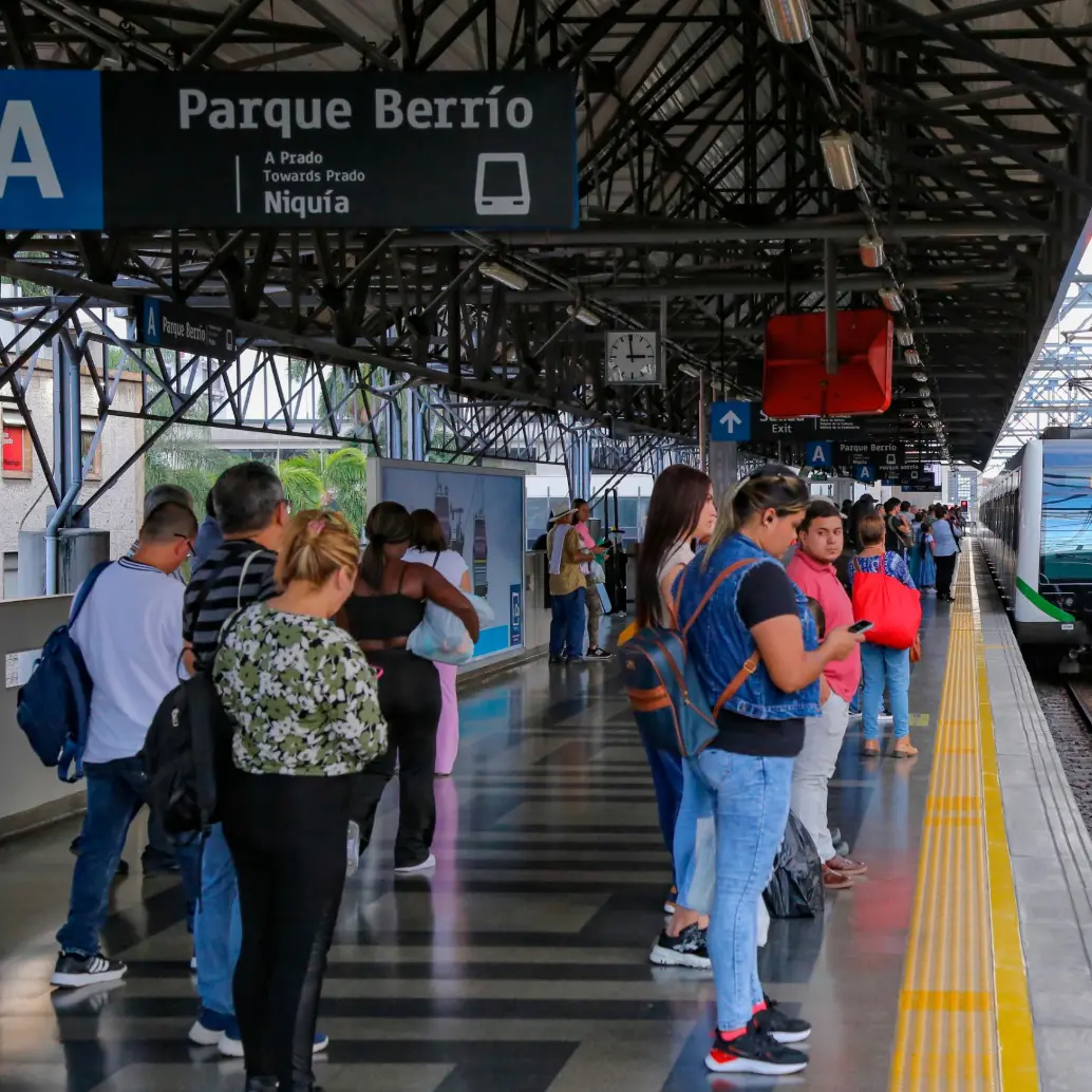 La tarifa diferencial del cobro por cero pesos estará vigente hasta las seis de la tarde del domingo. FOTO: METRO