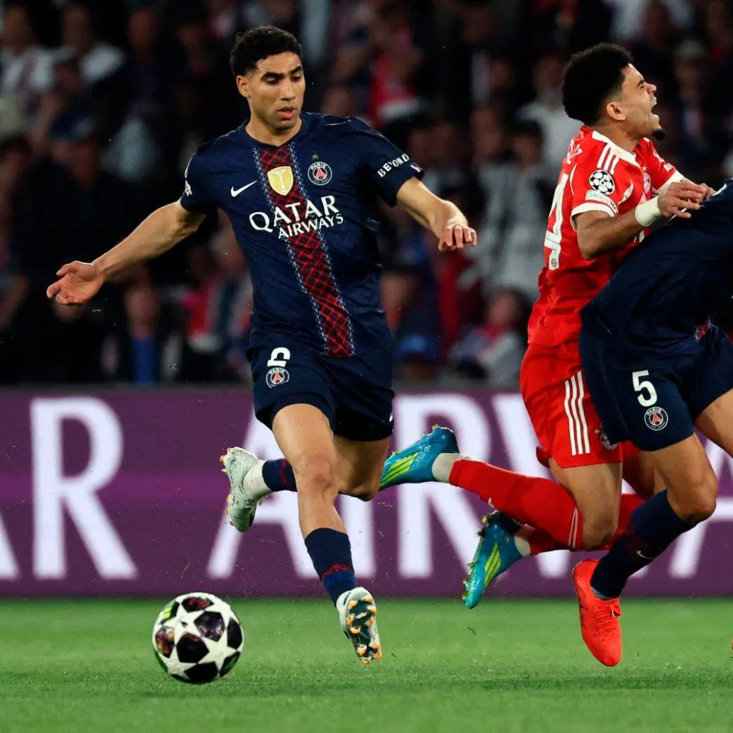 El duelo entre Paris Saint-Germain y Bayern Múnich, por la ida de una de las semifinales de la Champions, fue considerado uno de los mejores de la historia. FOTO UEFA