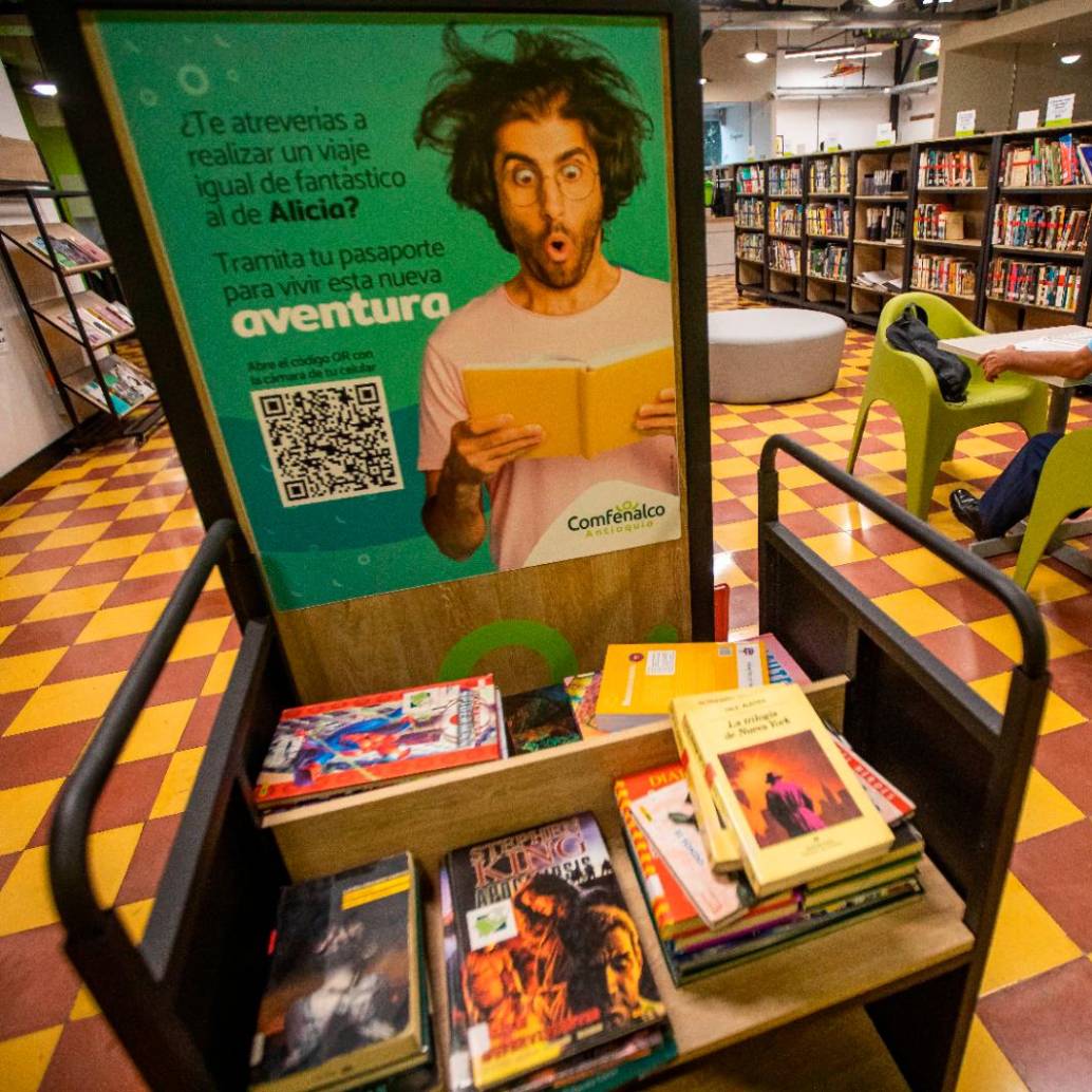 Este fin de semana, la Biblioteca Comfenalco Castilla será el escenario de 24 horas continuas de actividades culturales. FOTO Esneyder Gutiérrez