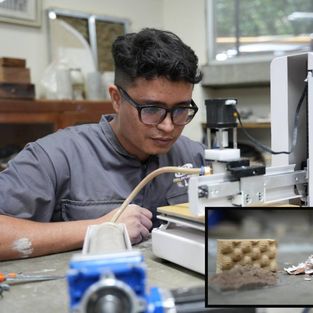 Andrew Stevens Osma Cardona, estudiante del ITM e investigador del proyecto. FOTO: Cortesía