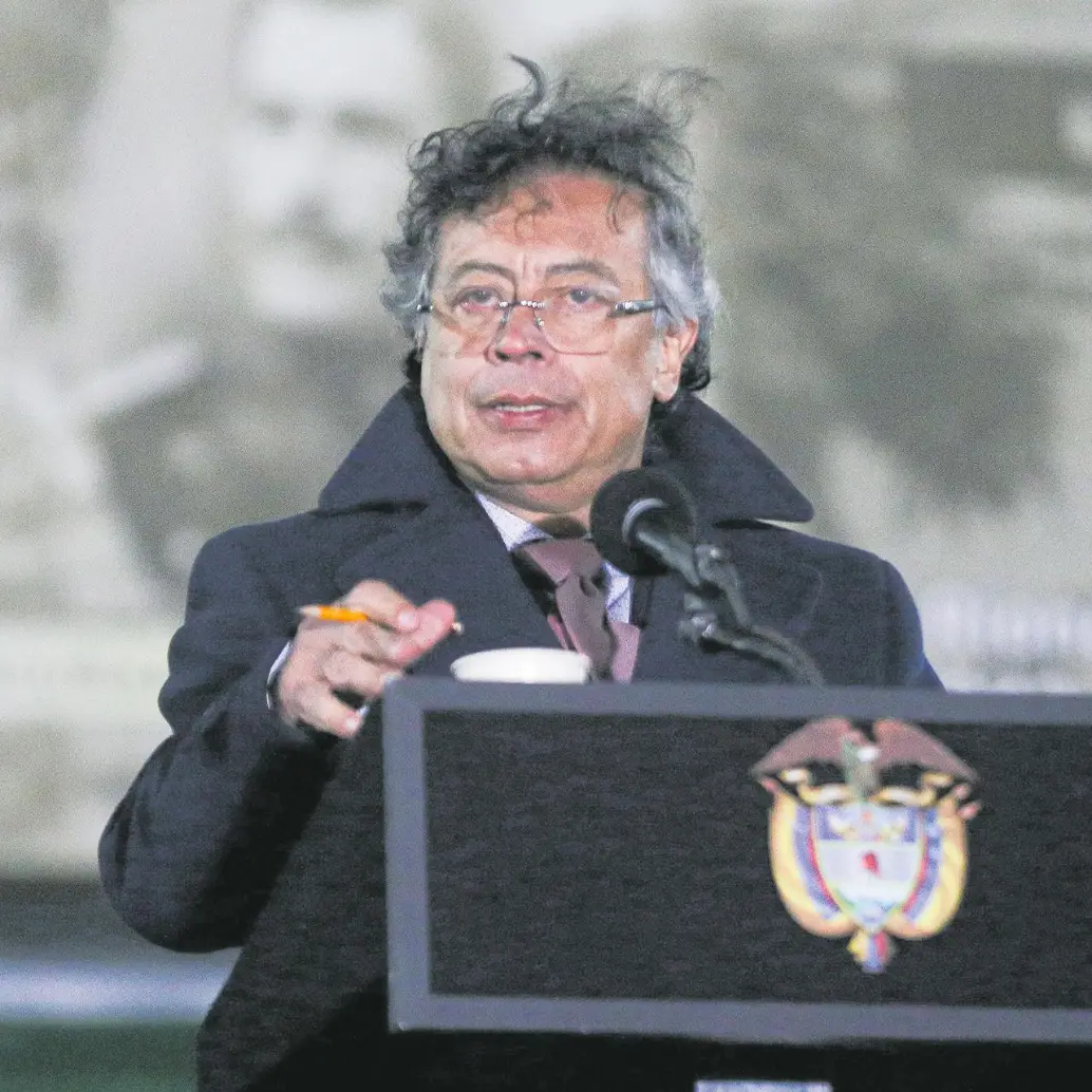 Gustavo Petro culminará su mandato presidencial el próximo 7 de agosto. FOTO: COLPRENSA.