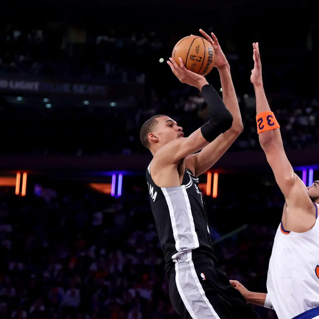Victor Wembanyama se medirá ante Jalen Brunson por el MVP Finals de la NBA. FOTO: <b>GETTY</b>