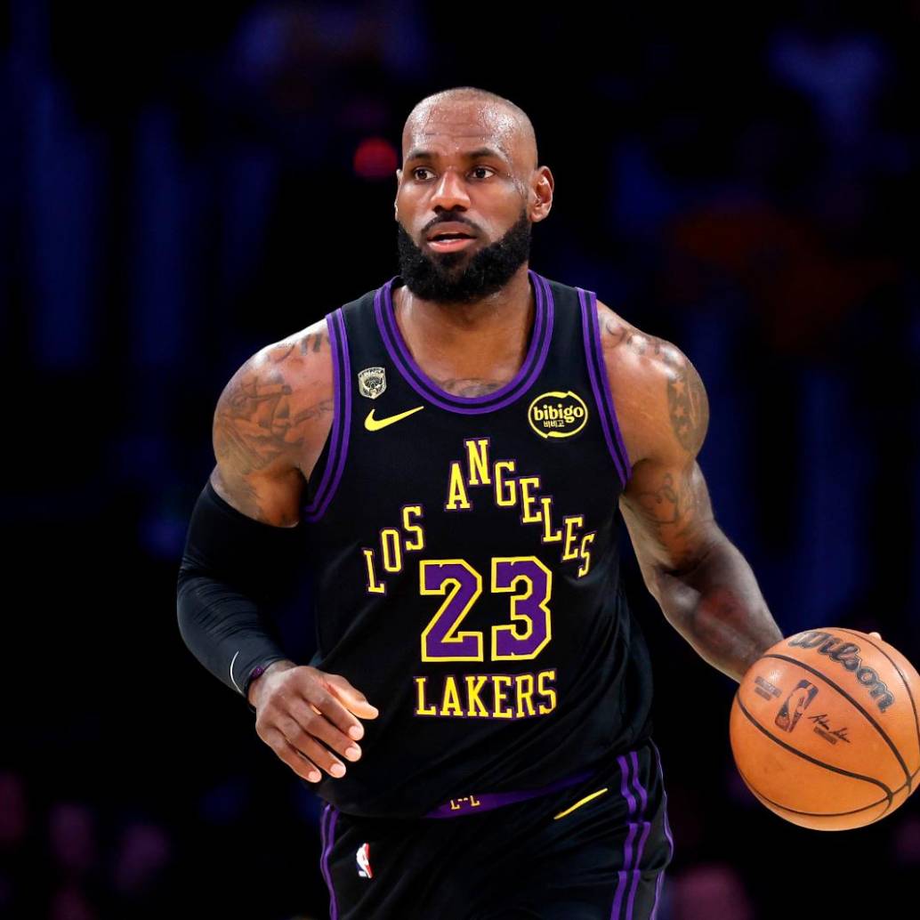 LeBron deja a Los Lakers pero sigue en la NBA. FOTO <b>getty</b> 