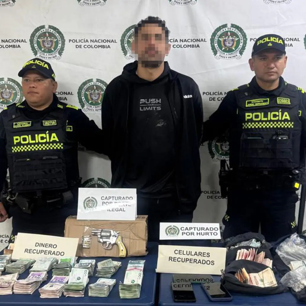 De los tres asaltantes, dos tuvieron que ser trasladados a un centro médico. FOTO: POLICÍA