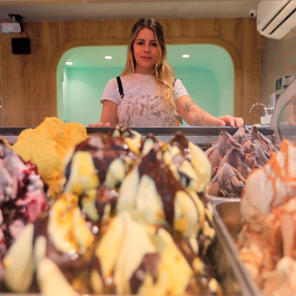 Daniela Lince es la mente detrás de la heladería Amor-Acuyá. FOTO JULIO HERRERA. 