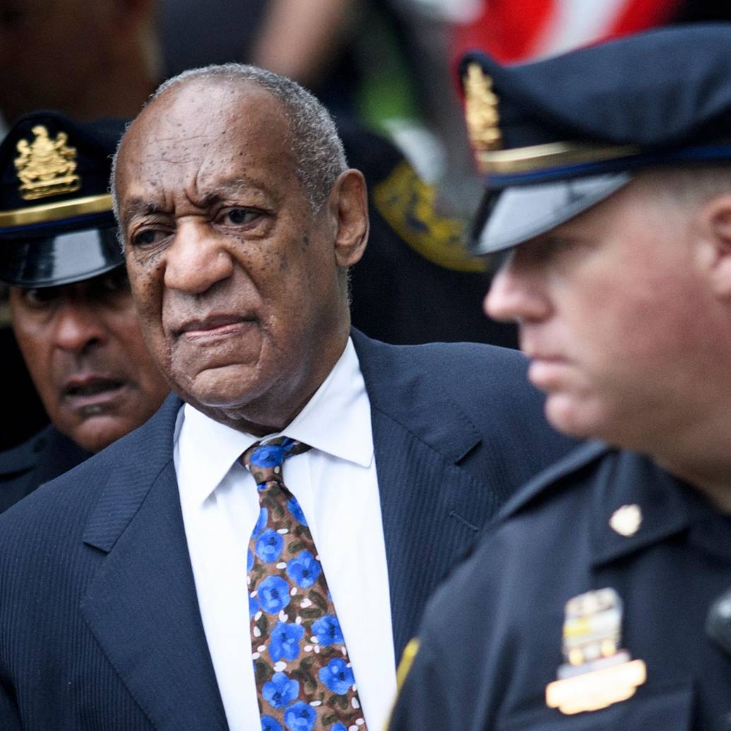 (FILES) US actor Bill Cosby arrives at court on September 24, 2018 in Norristown, Pennsylvania to face sentencing for sexual assault. A woman who said she was drugged and sexually assaulted by veteran US entertainer Bill Cosby was awarded more than $19 million on March 23, 2026 after a civil hearing in California. Donna Motsinger said she was working as a waitress more than 50 years ago when the performer began to target her. (Photo by Brendan Smialowski / AFP)