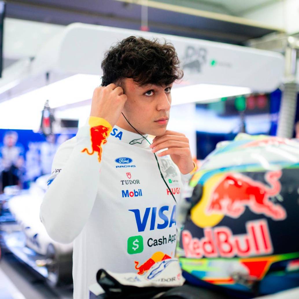 Arvid Lindblad es uno de los 5 pilotos sub23 en F1. Los demás: Andrea K. Antonelli (19 años), Isack Hadjar Y Gabriel Bortoleto (21 años), y Franco Colapinto (22 años). Foto: GETTY