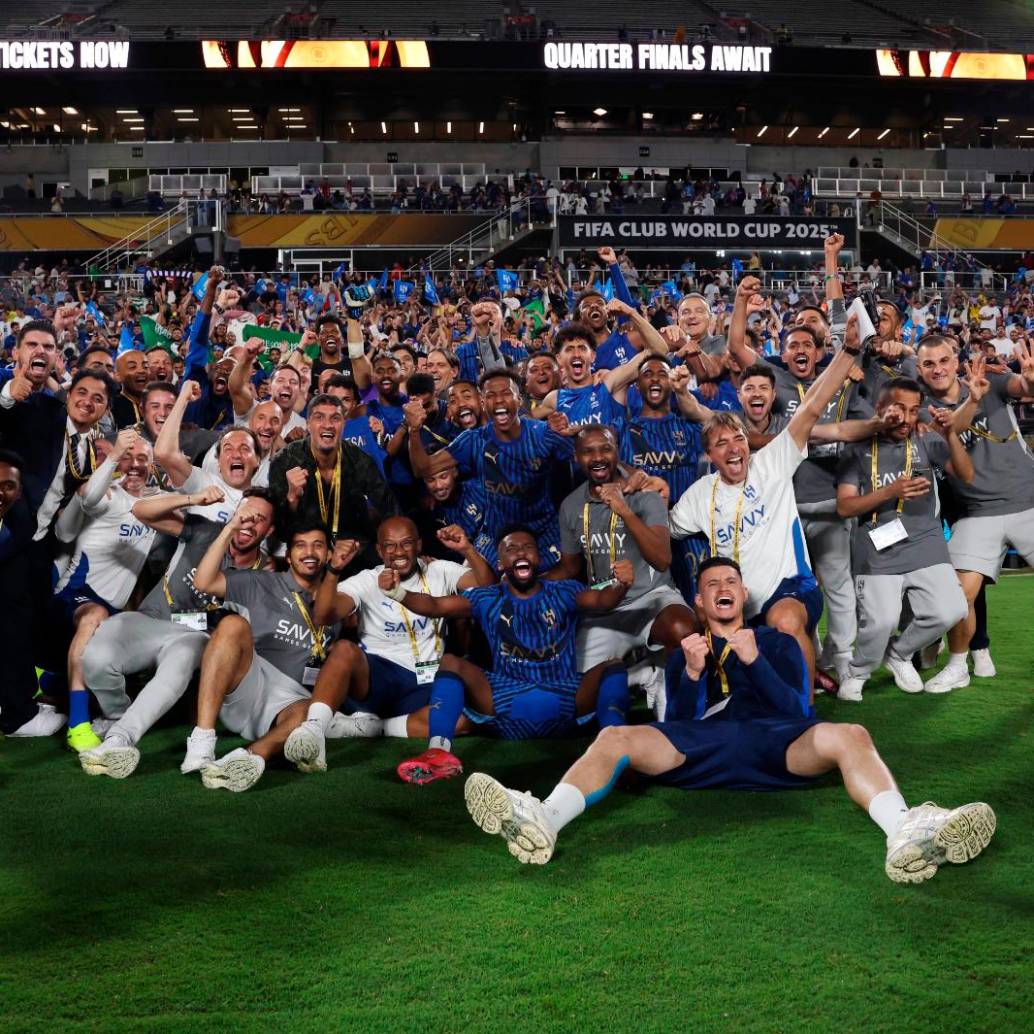  Al Hilal se convierte en el sexto equipo en clasificarse a los cuartos de final del Mundial de Clubes 2025. FOTO: GETTY 