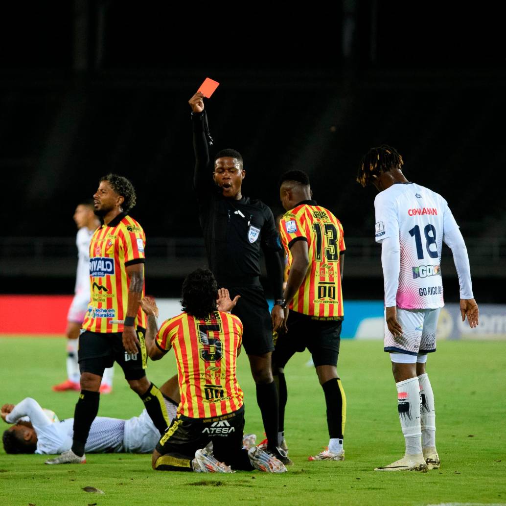 Al Deportivo Pereira solo le resta jugar dos partidos de Liga, pues quedó eliminado en los cuartos de final de la Copa BetPlay. FOTO: Colprensa