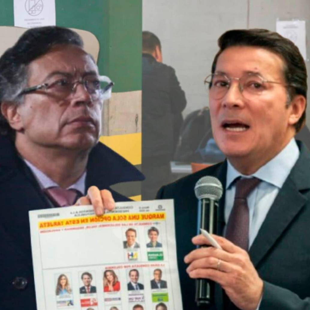 El presidente Gustavo Petro ha cuestionado diversos aspectos sobre el escrutinio de los comicios en el país. Desde diferentes entidades del Estado lo contradicen. Foto: Colprensa. 