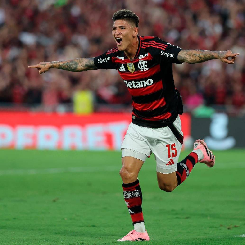 Jorge Carrascal fue pieza clave en la victoria de Flamengo por el Brasileirao. Foto: GETTY. 