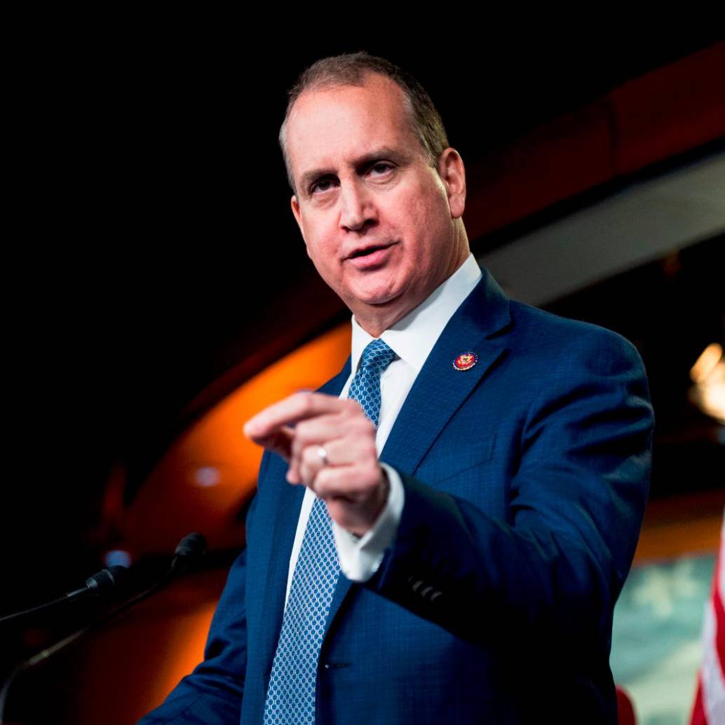En mensaje de videoconferencia a los comerciantes colombianos, el congresista estadounidense, Mario Díaz-Balart, criticó al presidente Gustavo Petro. FOTO GETTY