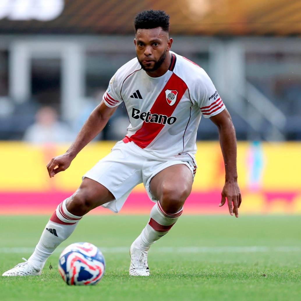 Miguel Ángel Borja abandona el fútbol argentino con River y es el nuevo fichaje de Cruz Azul de México. Foto: GETTY. 