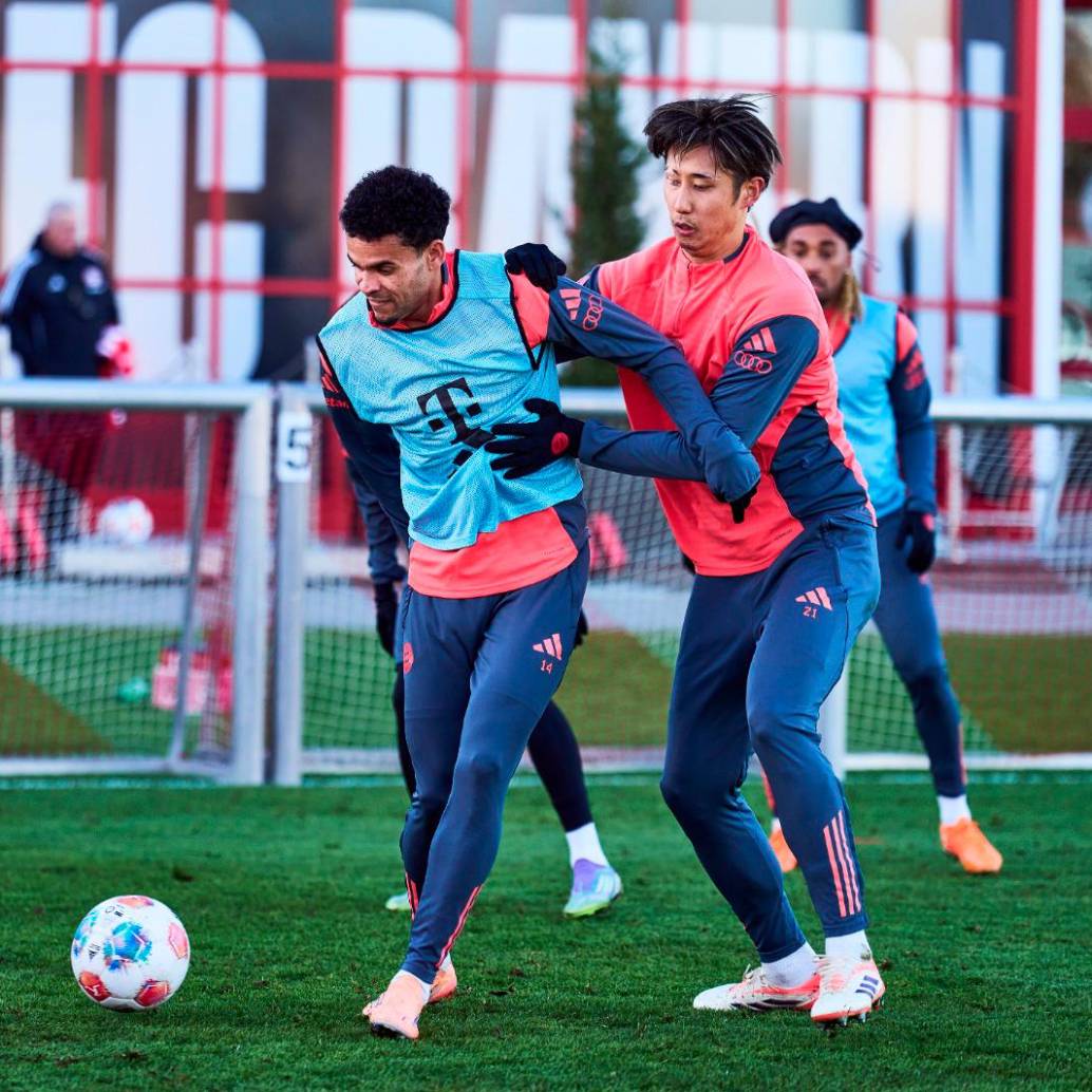 Luis Díaz retoma entrenamientos con Bayern Múnich tras semana de vacaciones. Foto: GETTY. 