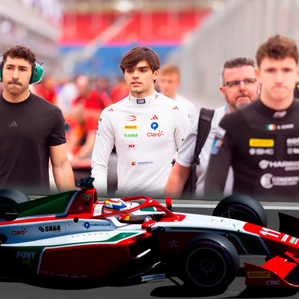 Sebastián Montoya es una de las grandes promesas del automovilismo colombiano y mundial. Ya empieza a ganar respeto con su consolidación en la Fórmula 2. <span class="mln_uppercase_mln">FOTO</span><b><span class="mln_uppercase_mln"> CORTESÍA</span></b>