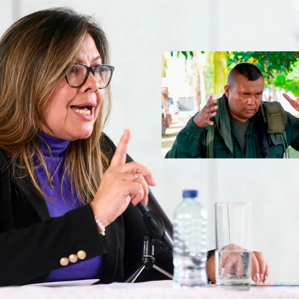 Luz Adriana Camargo, fiscal general pide reactivar orden de captura contra alias Calarcá. FOTOS: Colprensa y captura de video