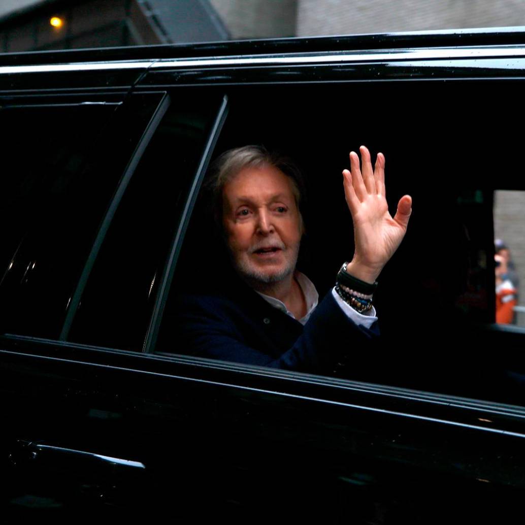 Paul McCartnety ha estado promocionando su disco desde hace varias semanas. FOTO Getty