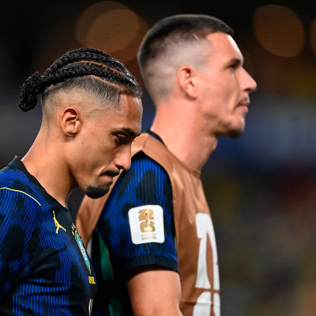 El futbolista brasileño Raphinha no ha logrado marcar gol en los dos mundiales que ha disputado con su selección. Foto: Getty