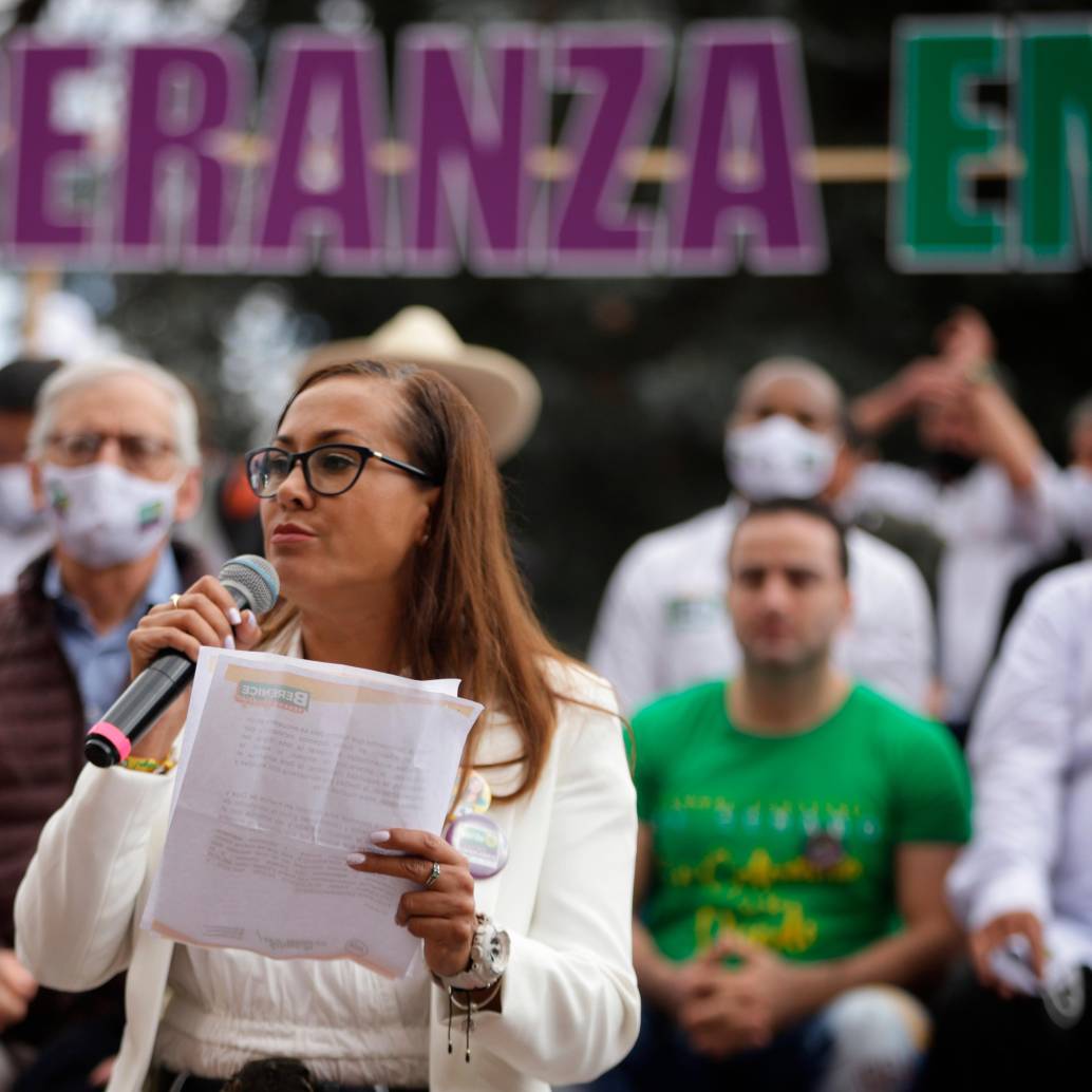 Sor Berenice Bedoya es contadora Pública. Actualmente es la Presidente Nacional del partido político Alianza Social Independiente. Foto Colprensa.
