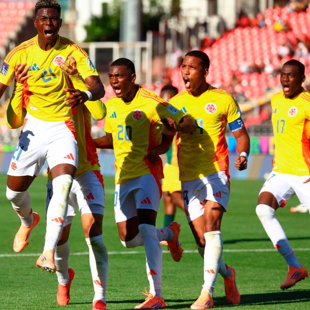 El delantero Néiser Villarreal, de 20 años, es el goleador de la Selección Colombia en el Mundial de la categoría, que se disputa en Chile. FOTO: AFP