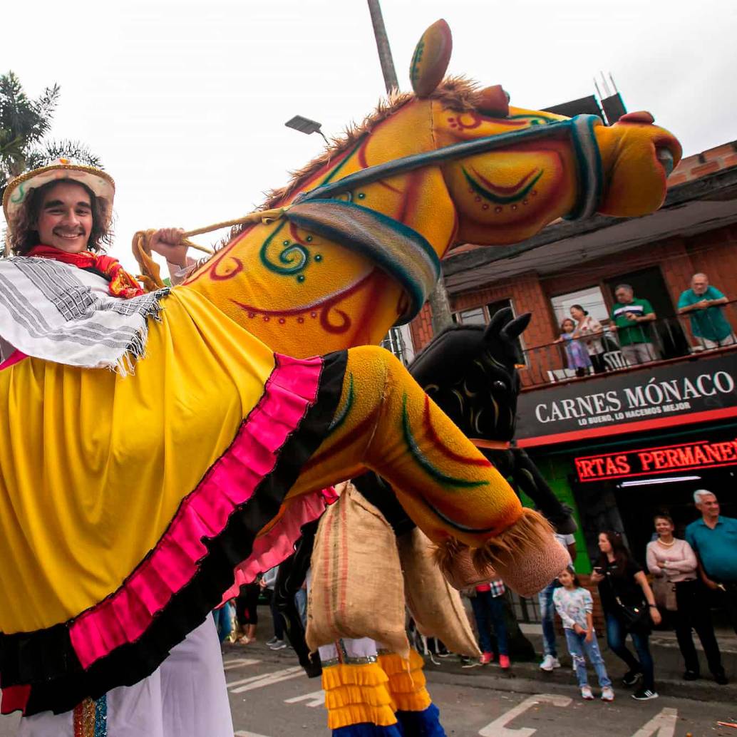 La Muestra Silletera es uno de los eventos más esperados. FOTO: EL COLOMBIANO