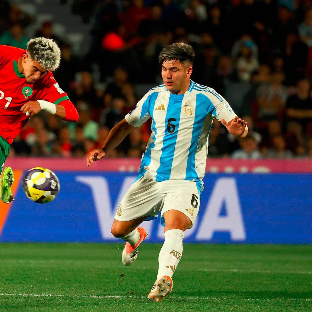 Marruecos superó a Argentina en la final del Mundial. <span class="mln_uppercase_mln">FOTO</span><b><span class="mln_uppercase_mln"> fifa</span></b>