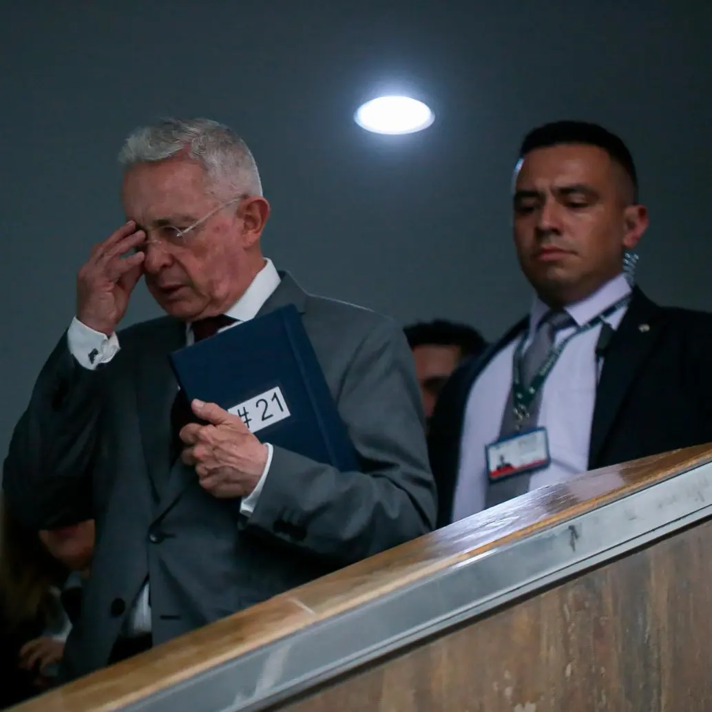 El expresidente Álvaro Uribe fue encontrado culpable de los delitos de fraude procesal y soborno a testigos. FOTO COLPRENSA