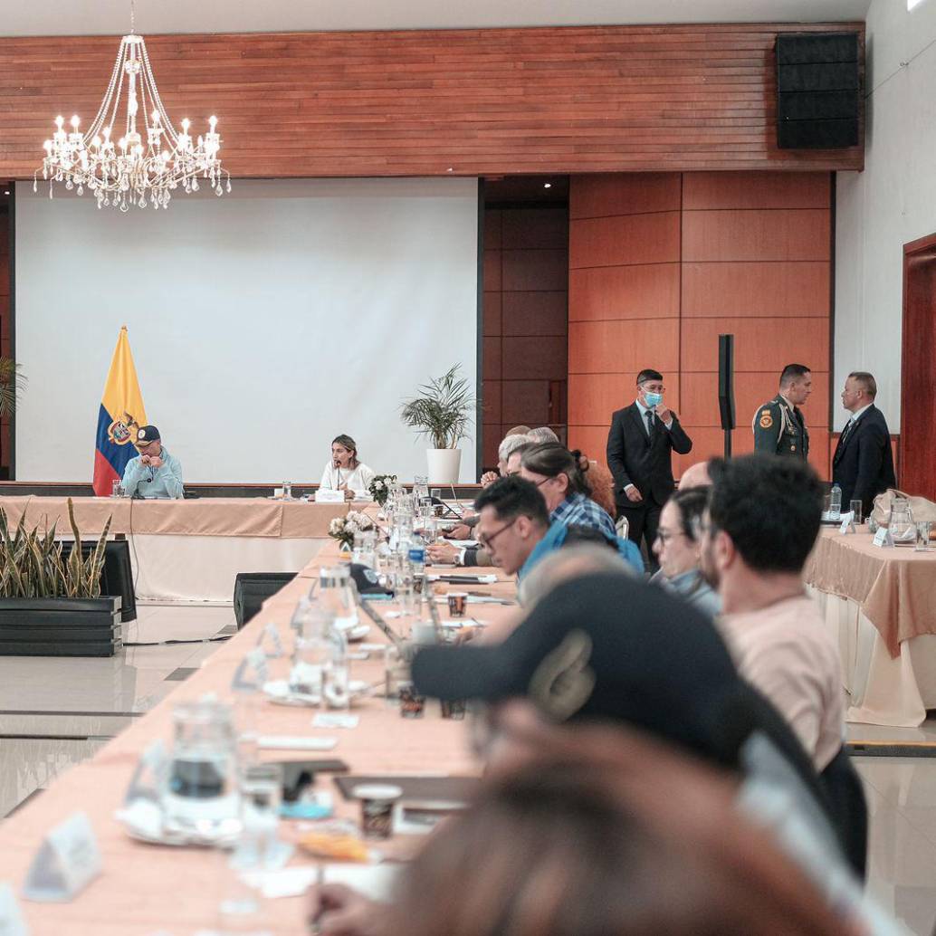 El consejo de ministros tuvo lugar entre el sábado 27 y domingo 28 de abril en Paipa, Boyacá. FOTO: CORTESÍA PRESIDENCIA