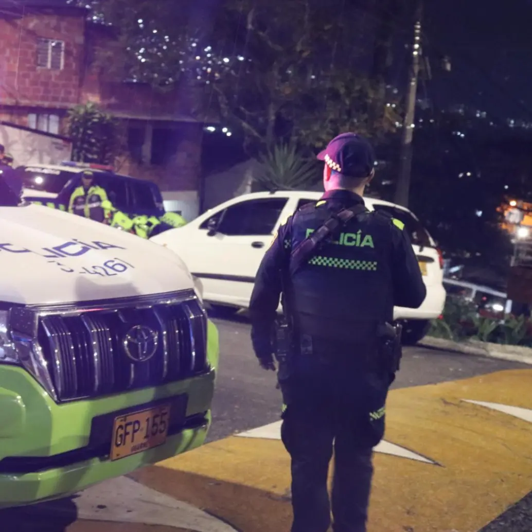 Operativo policial en Manrique y Aranjuez. FOTO: CORTESÍA