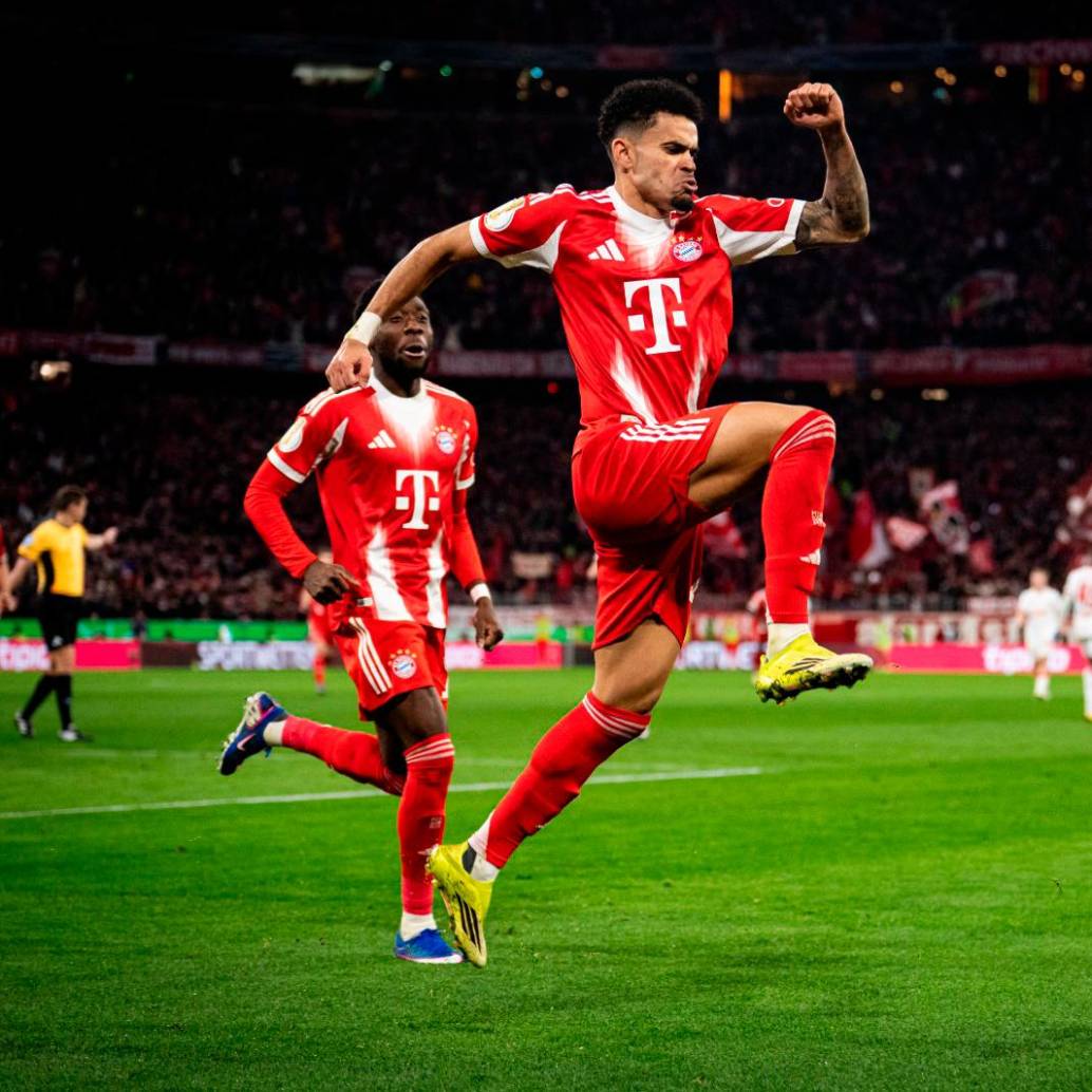 El extremo guajiro Luis Díaz ha sido unas de las figuras del Bayern Múnich alemán esta temporada. Es uno de los fichajes más importantes que han hecho en los últimos años. Foto: Getty