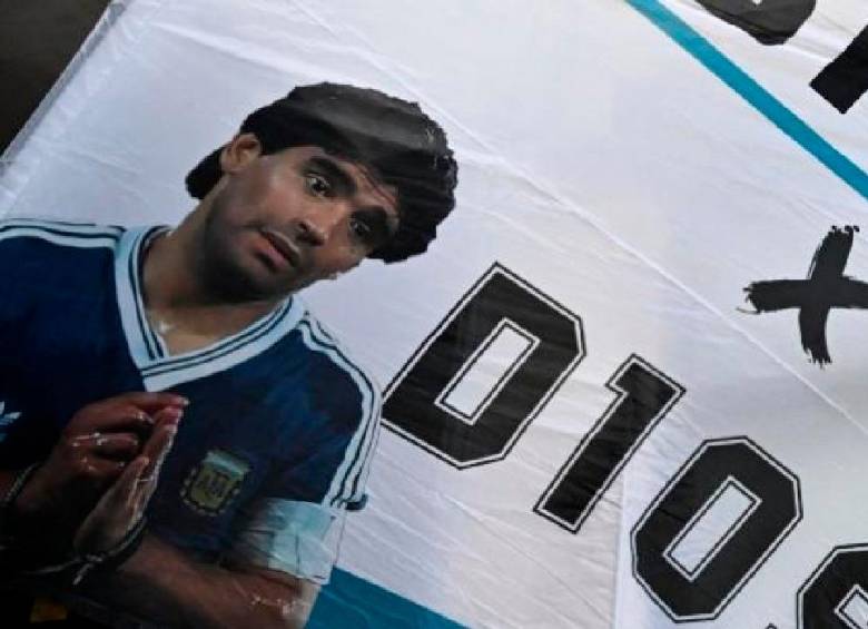 En Argentina, los seguidores de Maradona piden justicia tras su muerte. FOTO: AFP