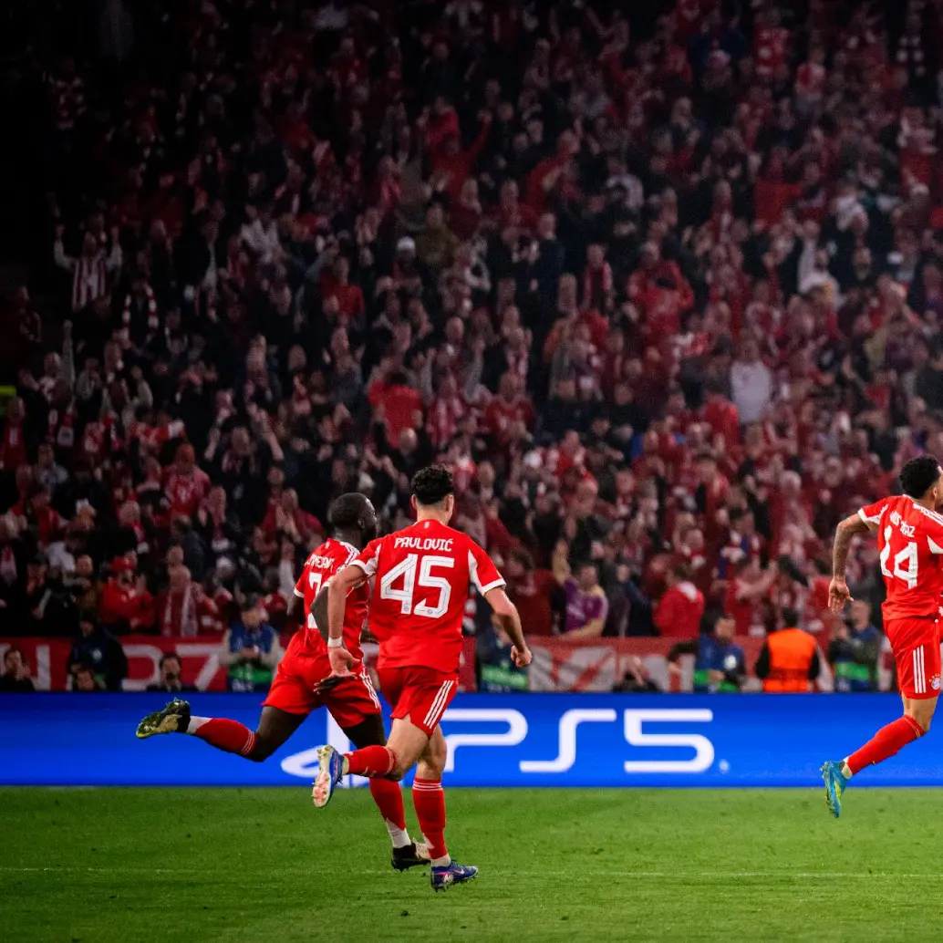 Luis Díaz, una de las figuras del Bayern. Suma 24 goles esta temporada. FOTO X-BAYERN