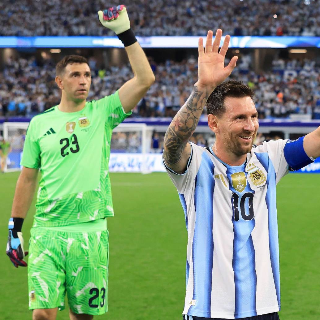 Lionel Messi, uno de los mejores jugadores en la historia del fútbol. FOTO: @Argentina