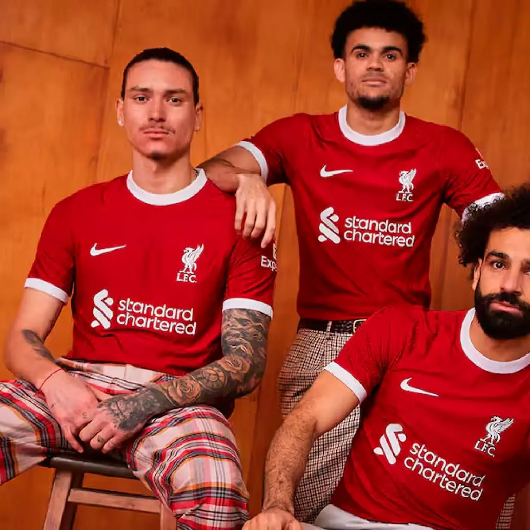 Mohamed Salah agrandó su leyenda en Liverpool gracias al tridente que integró con Núñez y Díaz. FOTO X-LIVERPOOL