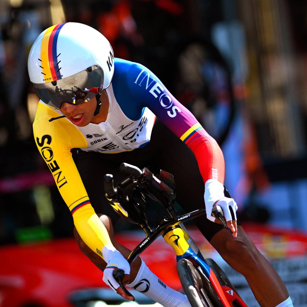 Egan es el actual campeón nacional de crono. Espera tener un buen rendimiento este martes y mantenerse en el top-10 del Giro. FOTO: Getty