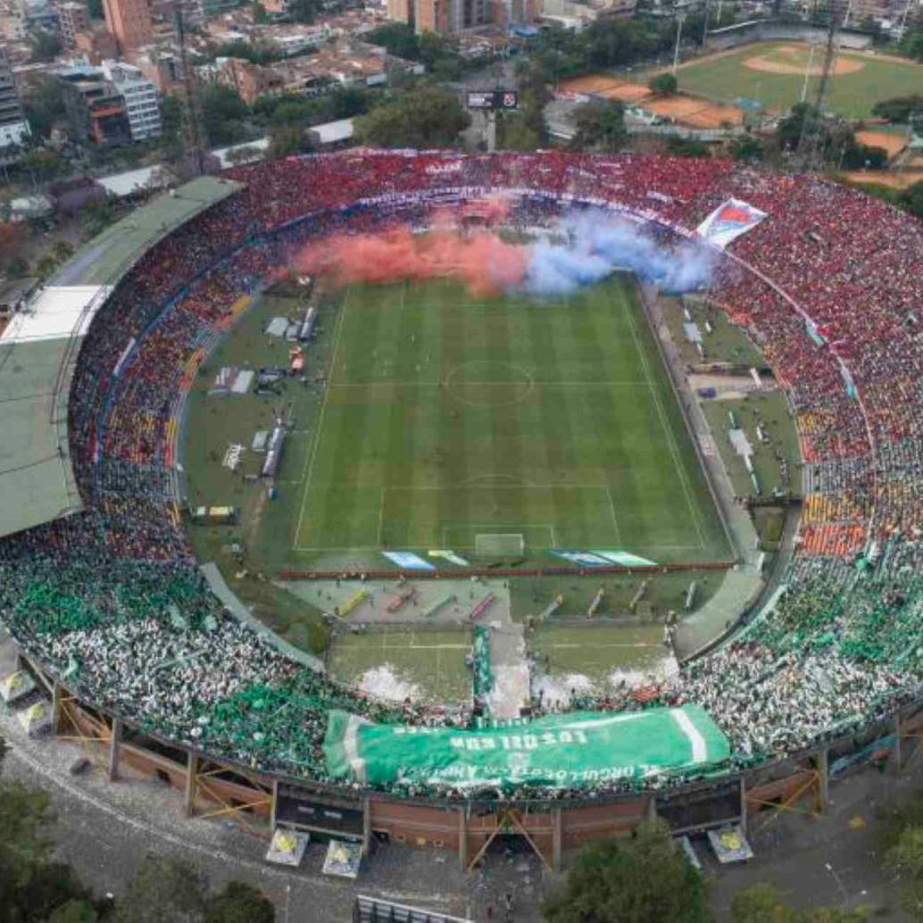Este es un aspecto general del Atanasio Girardot, el principal escenario deportivo de Medellín. FOTO EC