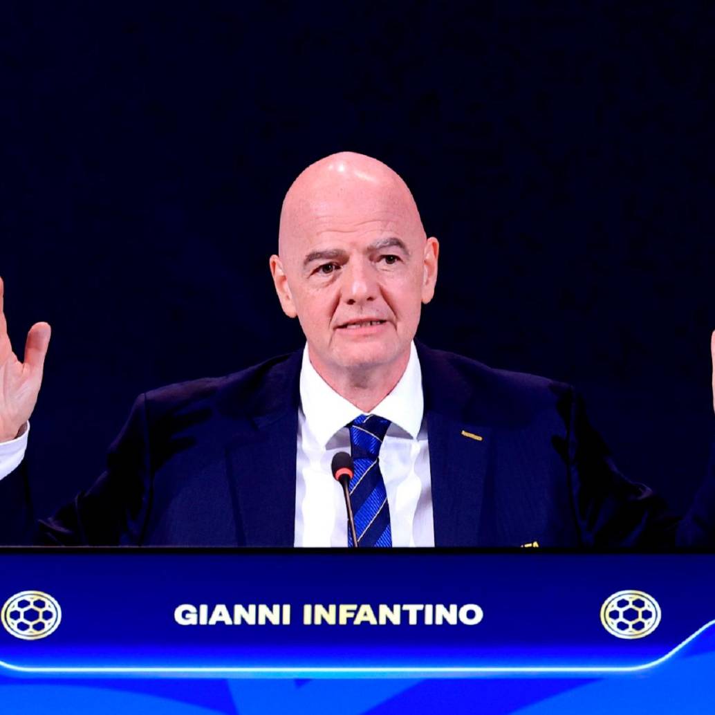 Gianni Infantino, presidente de la FIFA. FOTO: GETTY