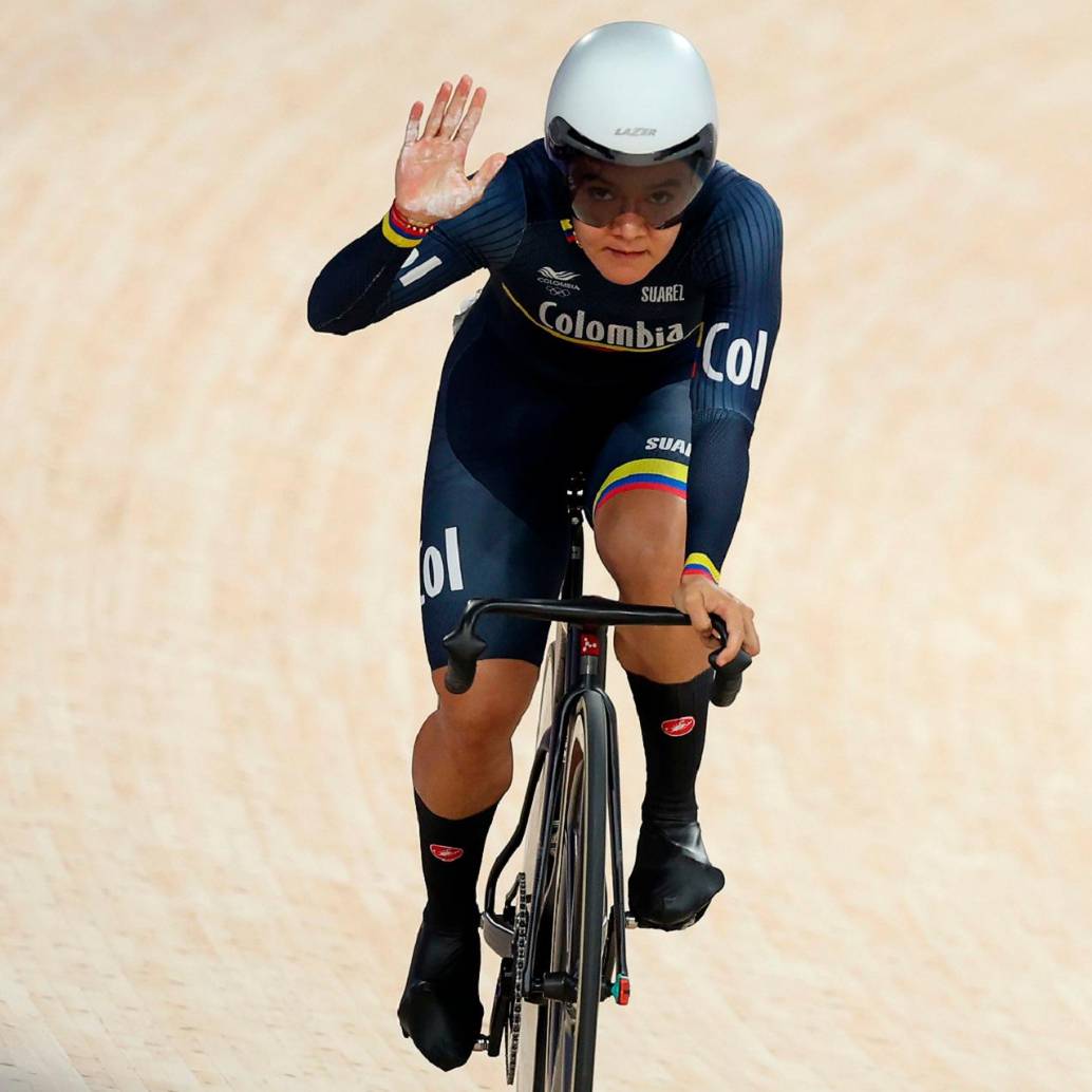 Martha Bayona es considerada una de las mejores pisteras del mundo. FOTO AFP