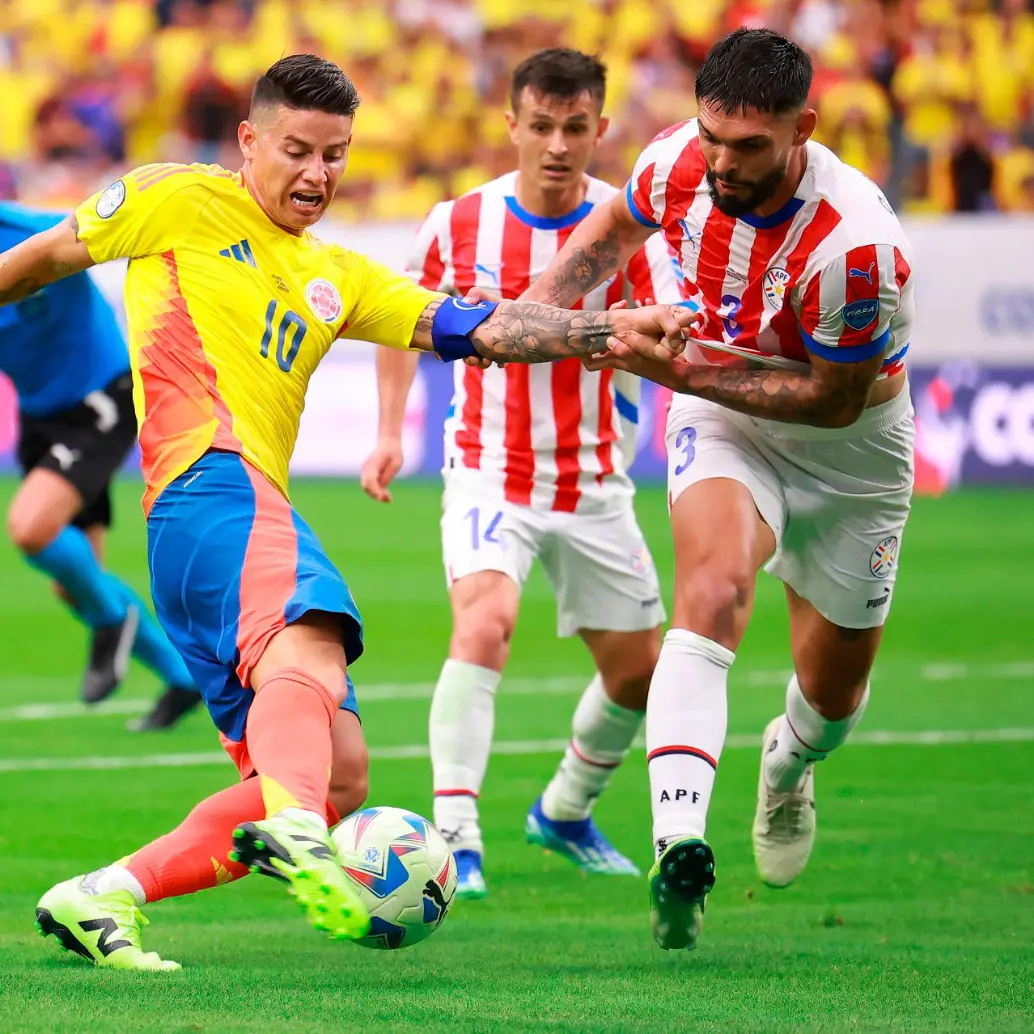 La última vez que Colombia recibió a Paraguay en Barranquilla, el marcador final fue un pálido 0-0, en 2021.<b> </b>FOTO: GETTY