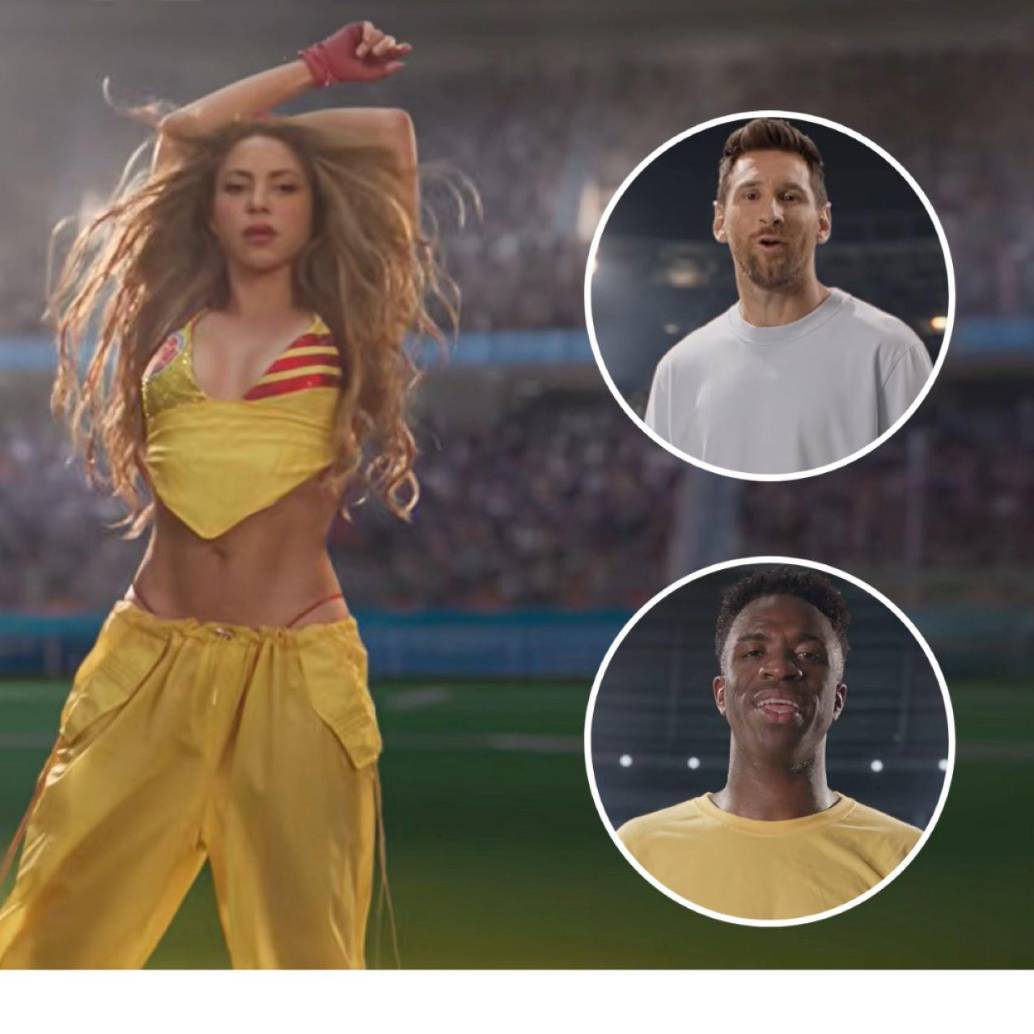 La cantante colombiana estrenó el video de la canción del Mundial tras semanas de expectativa. Foto: Captura video 