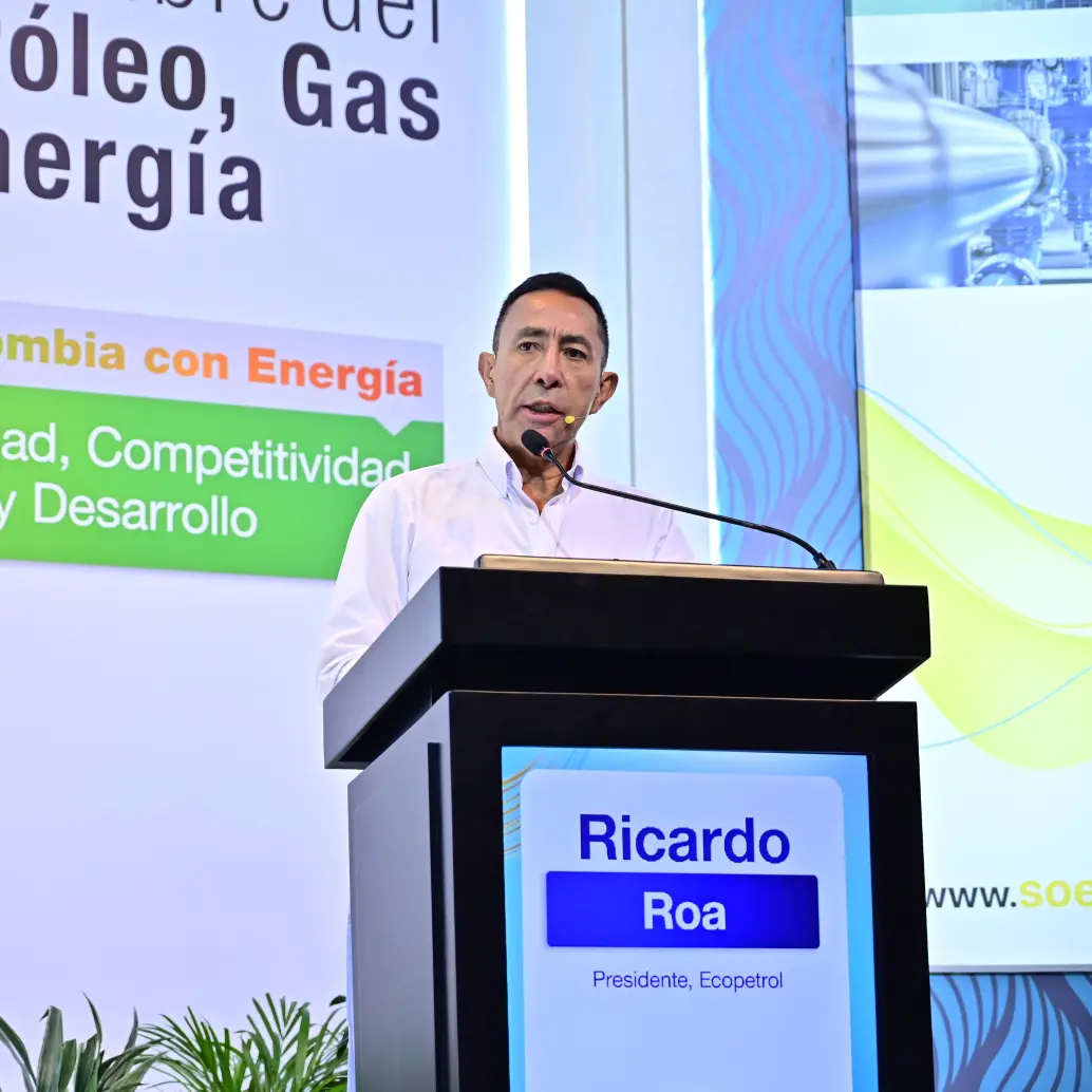 Ricardo Roa, presidente de Ecopetrol. Foto: Cortesía Campetrol