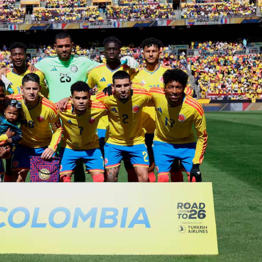 La Selección Colombia se concentrará en Medellín a finales de mayo antes de su viaje a Norteamérica para disputar el Mundial. FOTO: AFP