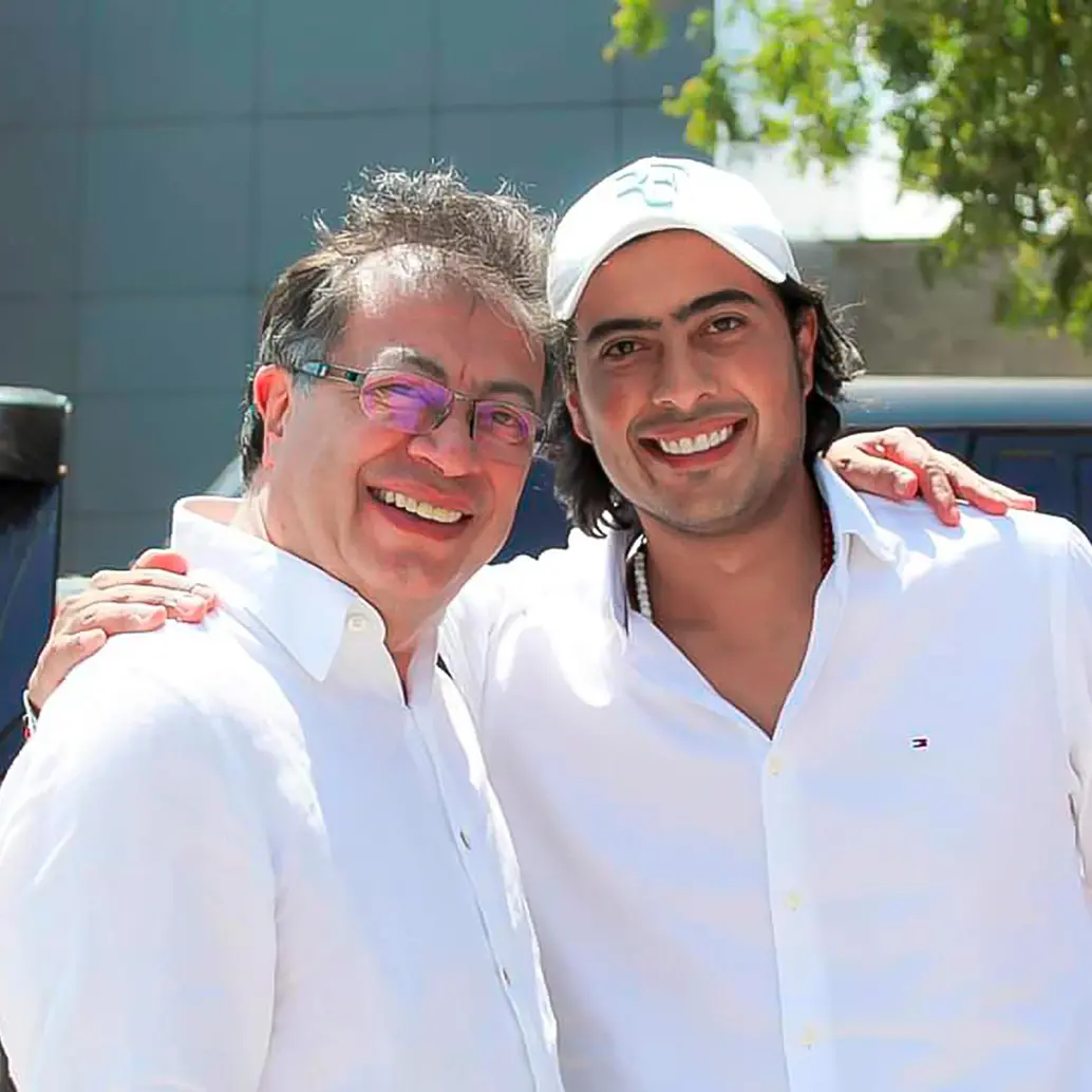 Nicolás Petro Burgos es el hijo mayor del presidente de Colombia, Gustavo Petro. FOTO: Archivo