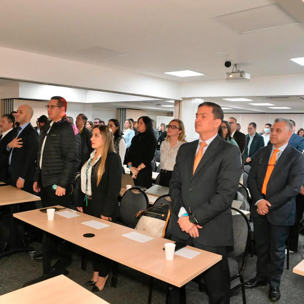 Imagen de la reunión entre la Superintendencia de Salud y 27 aseguradoras. FOTO: Cortesía